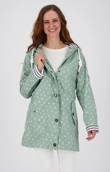 Damen - Wandern - Regenjacke - wasserdicht winddicht - Ankerglut