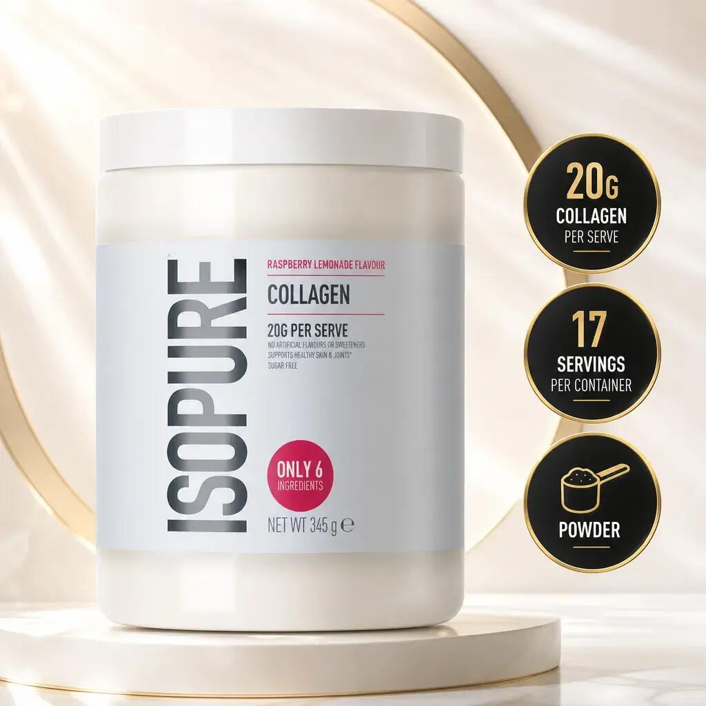Isopure Collagen 345g Raspberry Lemonade