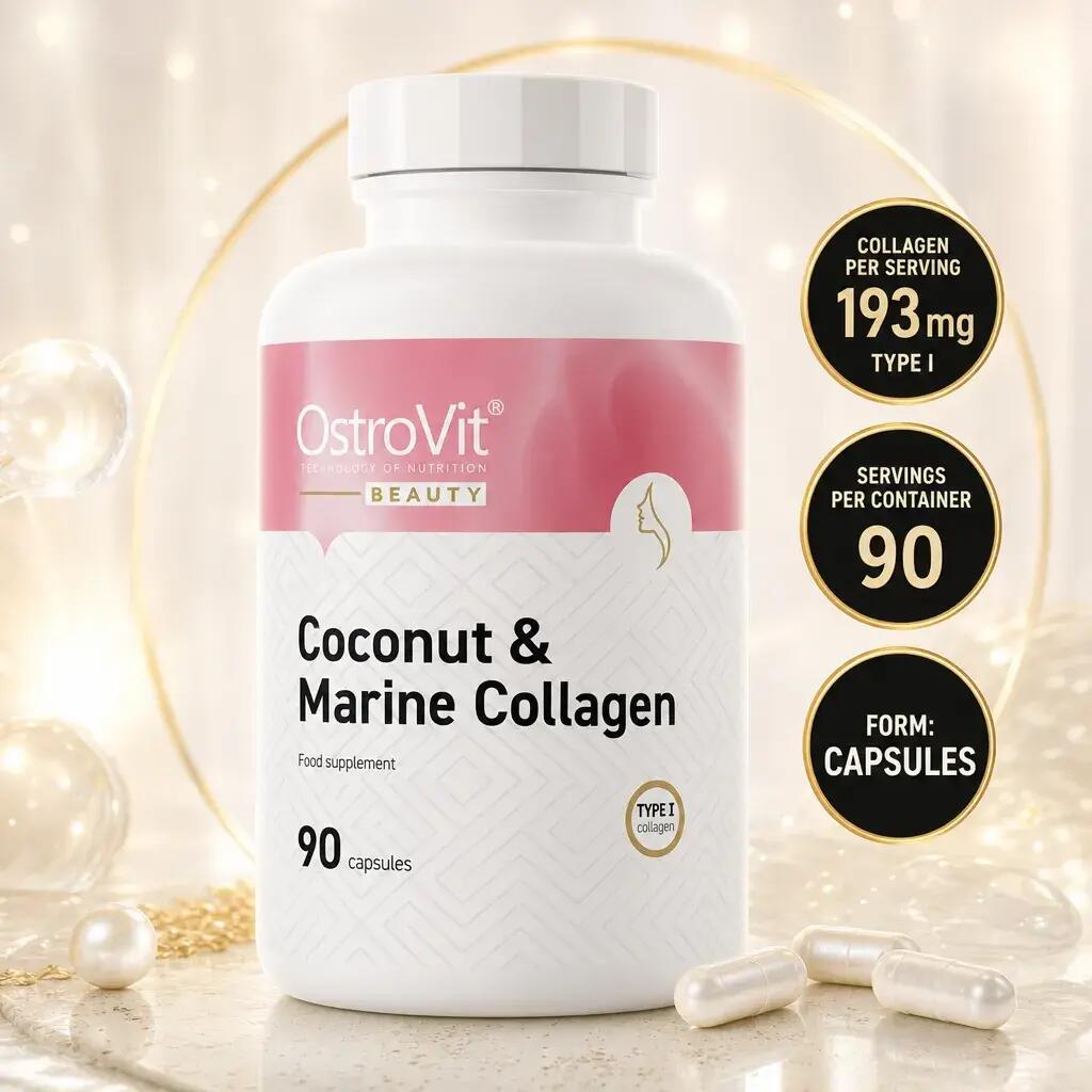 OstroVit Coconut & Marine Collagen 90 Caps