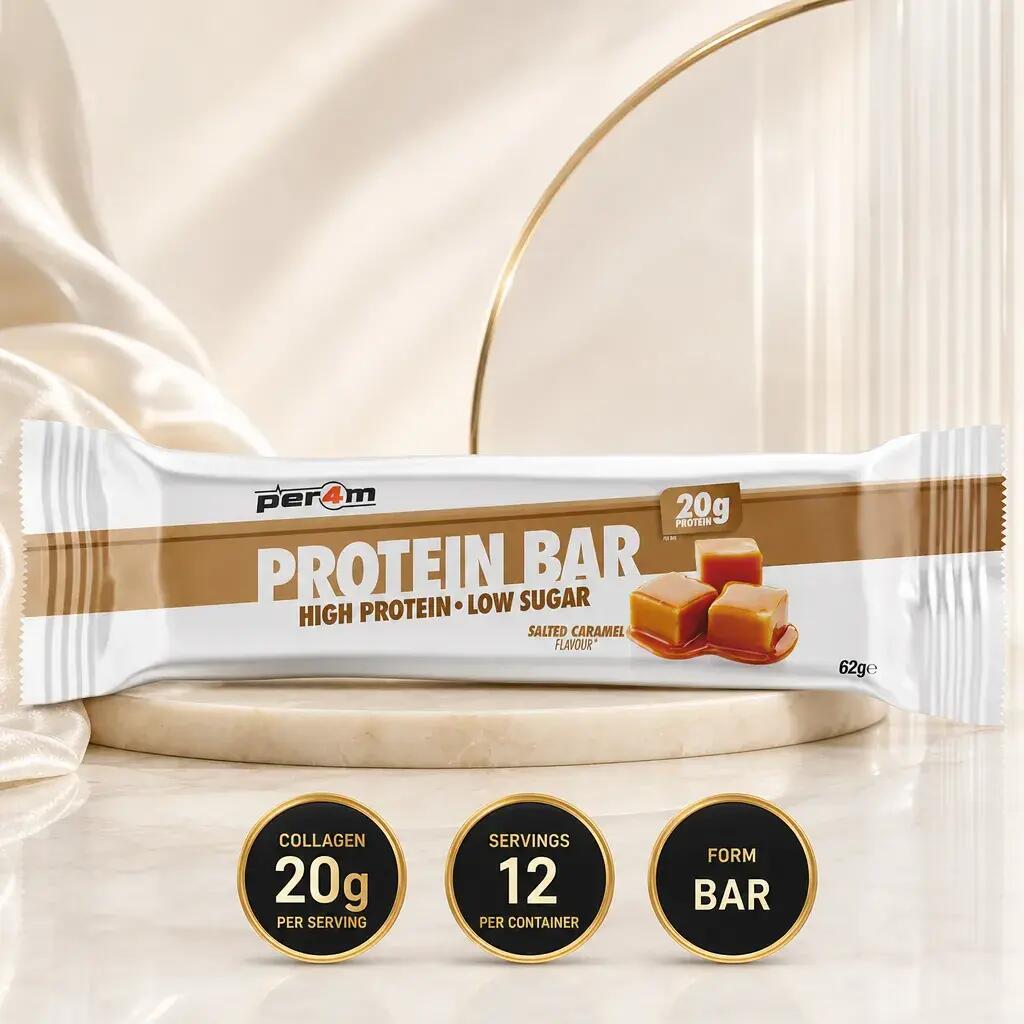 Per4m Protein Bar 62g x12 Salted Caramel
