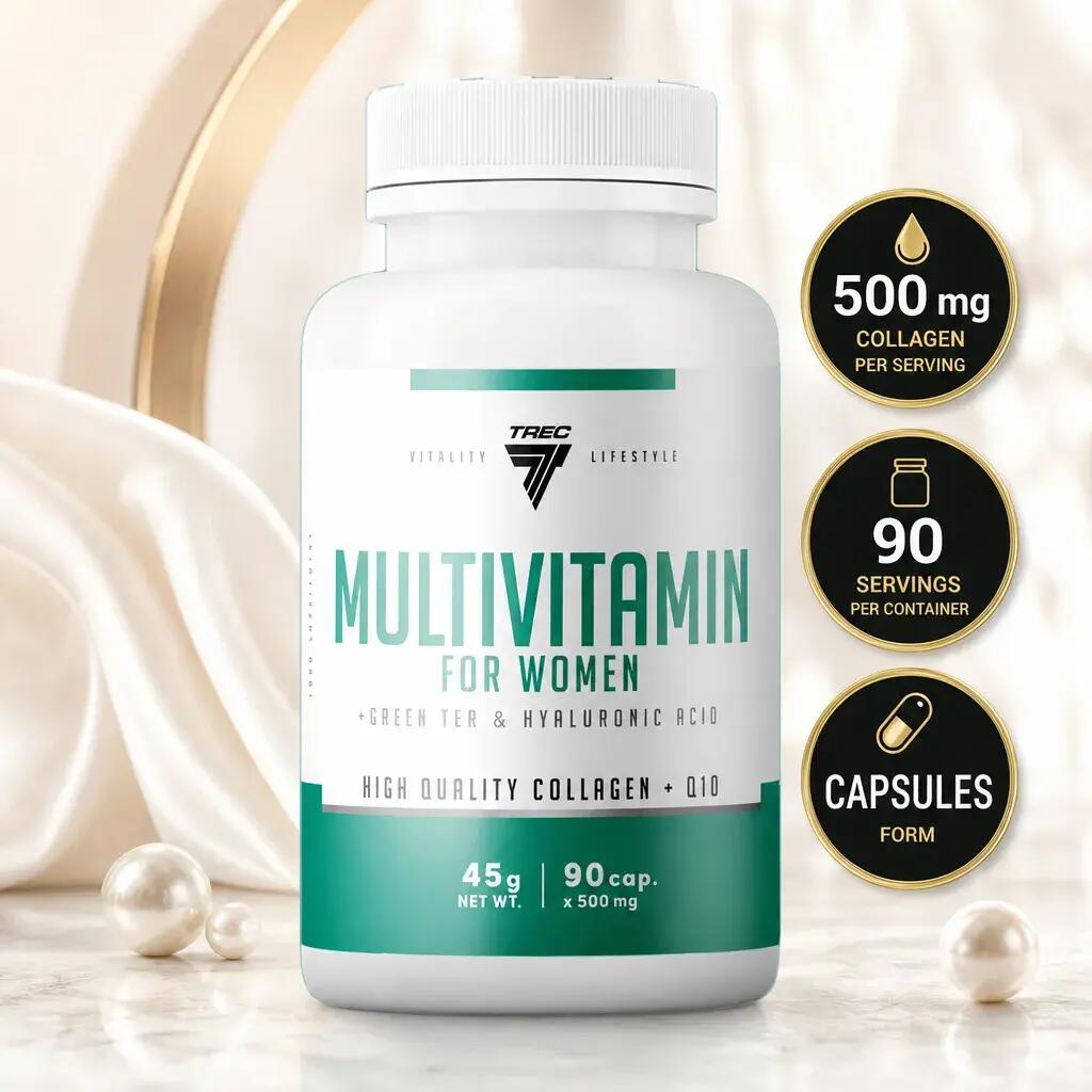 Multivitaminas para mujer - 90cáps - Trec Nutrition 2/2