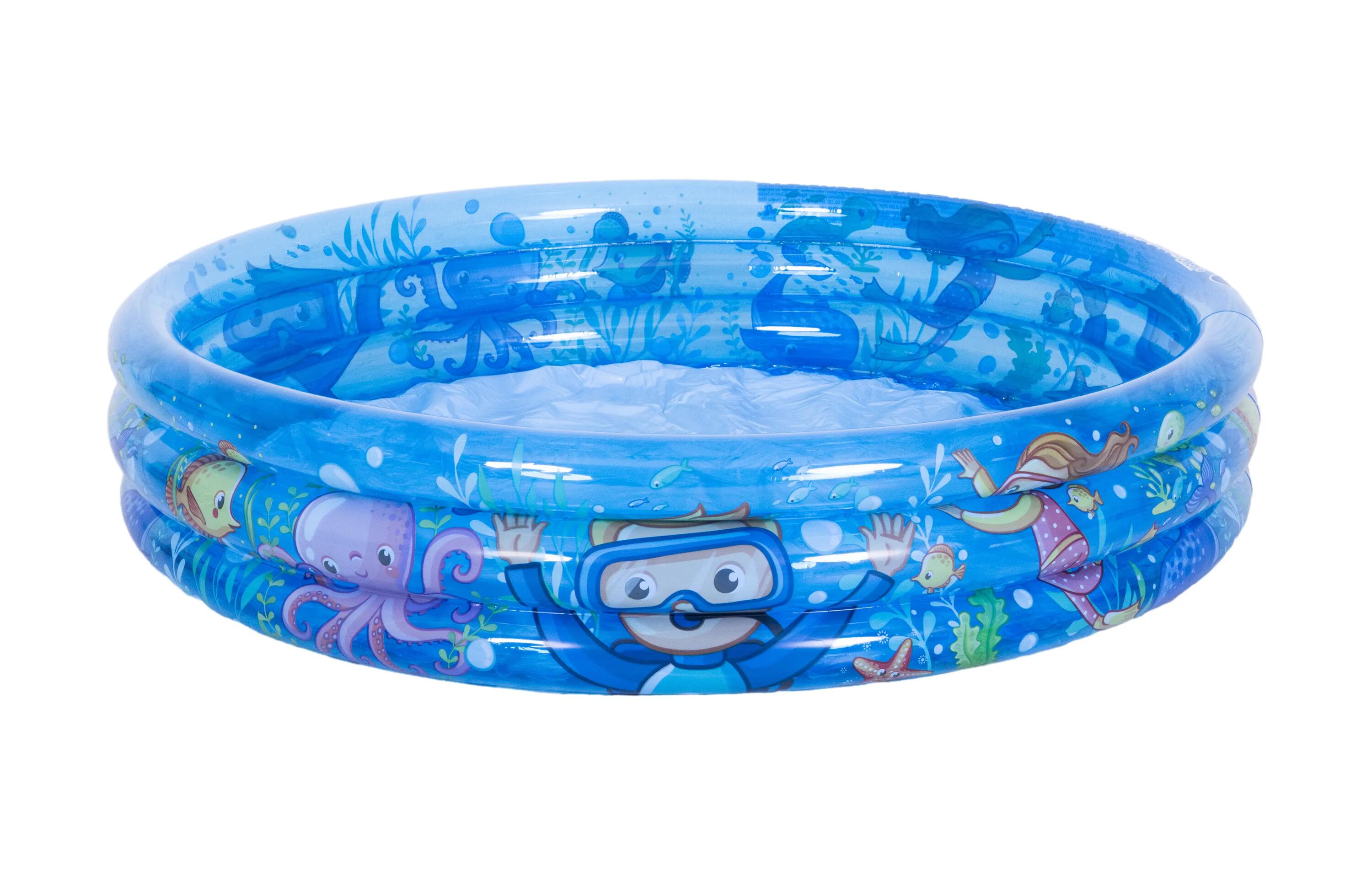 SunClub Ocean Adventure Planschbecken Ø 120 x 24 cm Kinderpool 5/7