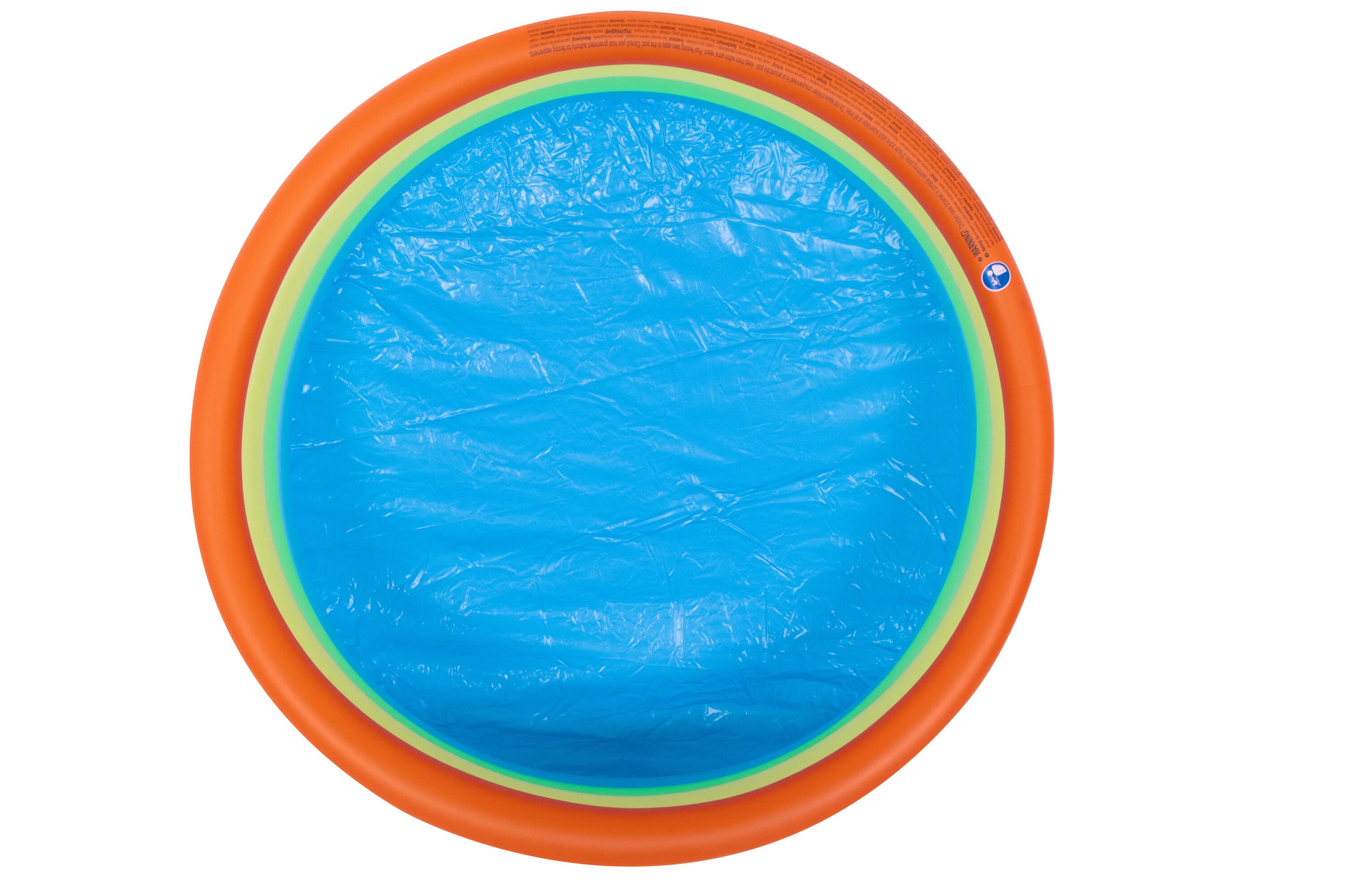 SunClub Planschbecken „Neon“ aufblasbar – Kinderpool rund Ø 150 x 40 cm 6/9