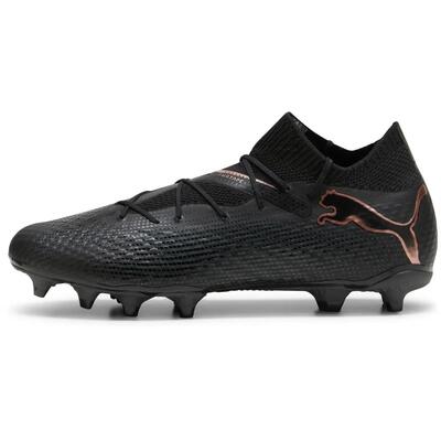 Future 7 pro fg/ag voetbalschoenen puma sunset glow black sun stream pink orange
