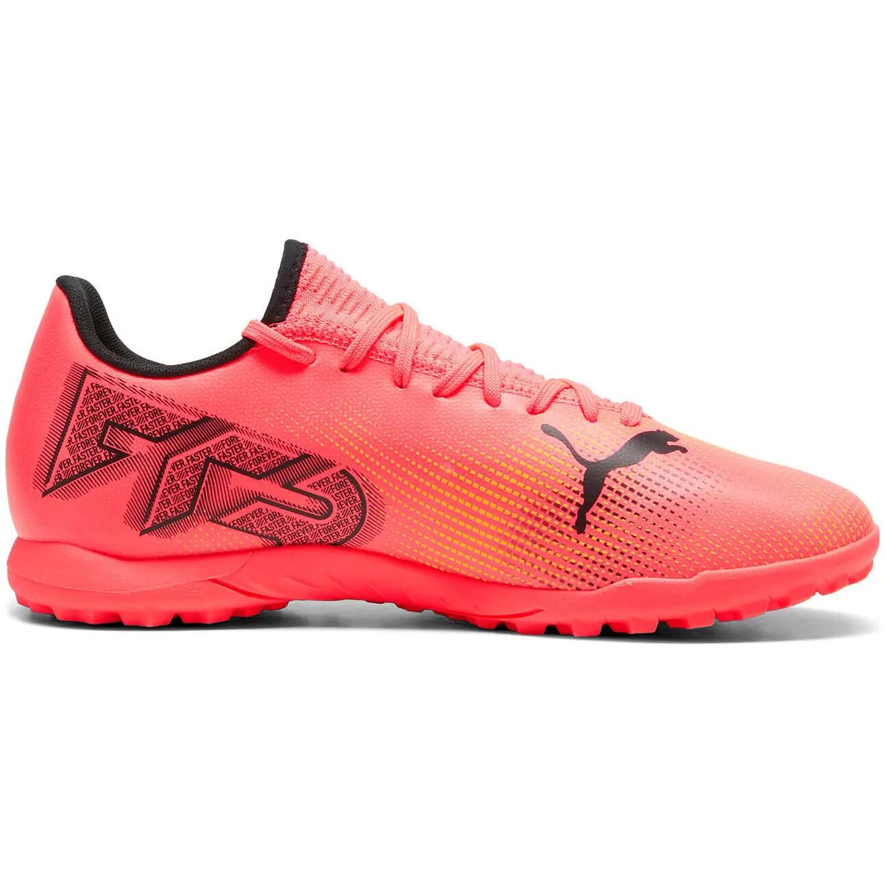 Scarpe da calcio uomo in - indoor puma arancione 4/5