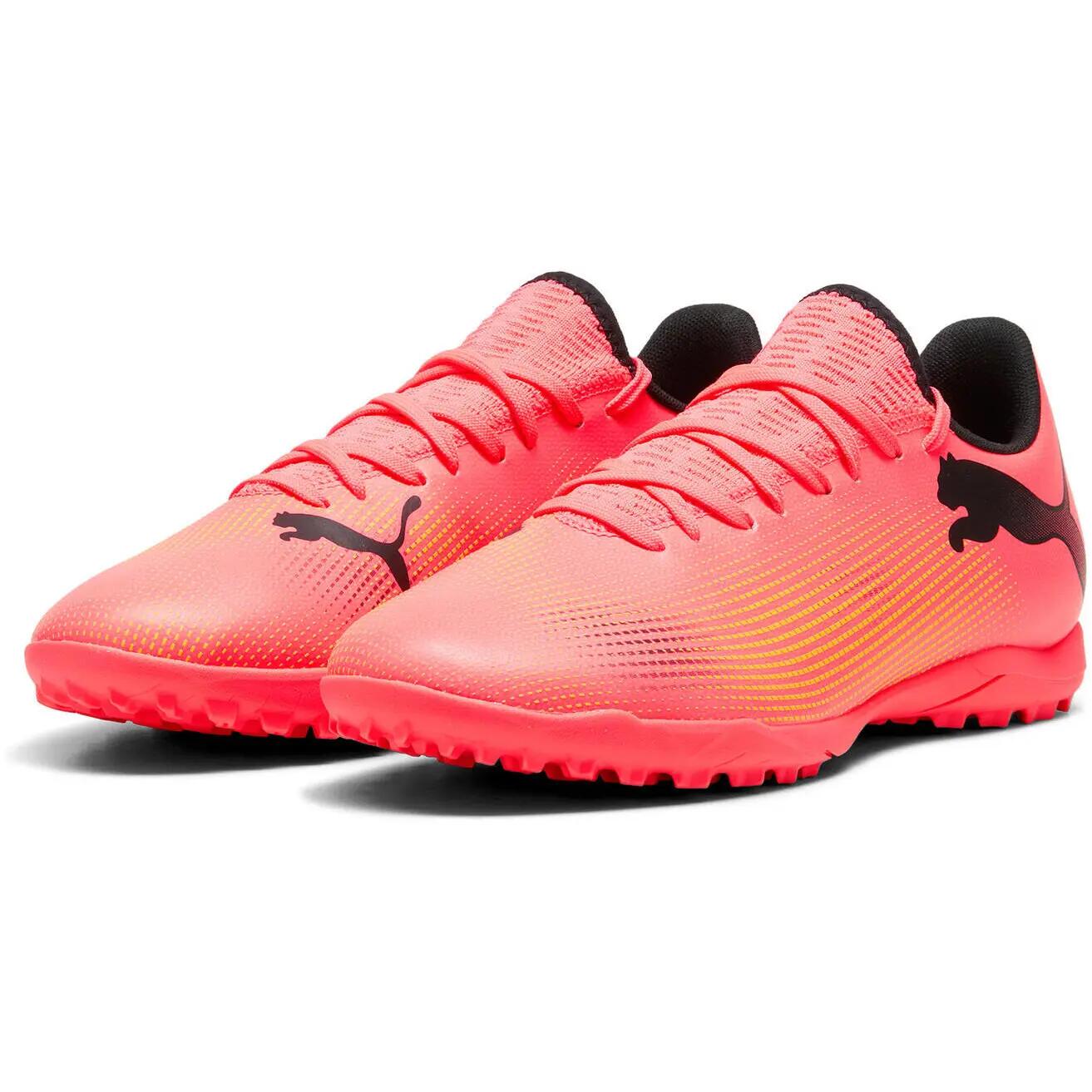 Scarpe da calcio uomo in - indoor puma arancione 3/5