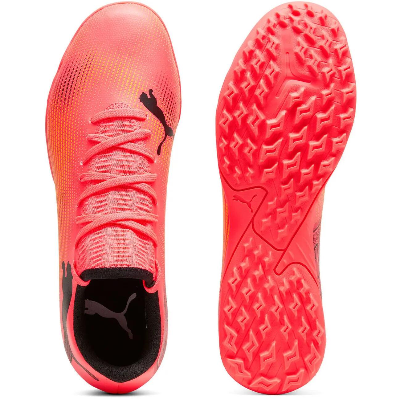 Scarpe da calcio uomo in - indoor puma arancione 2/5