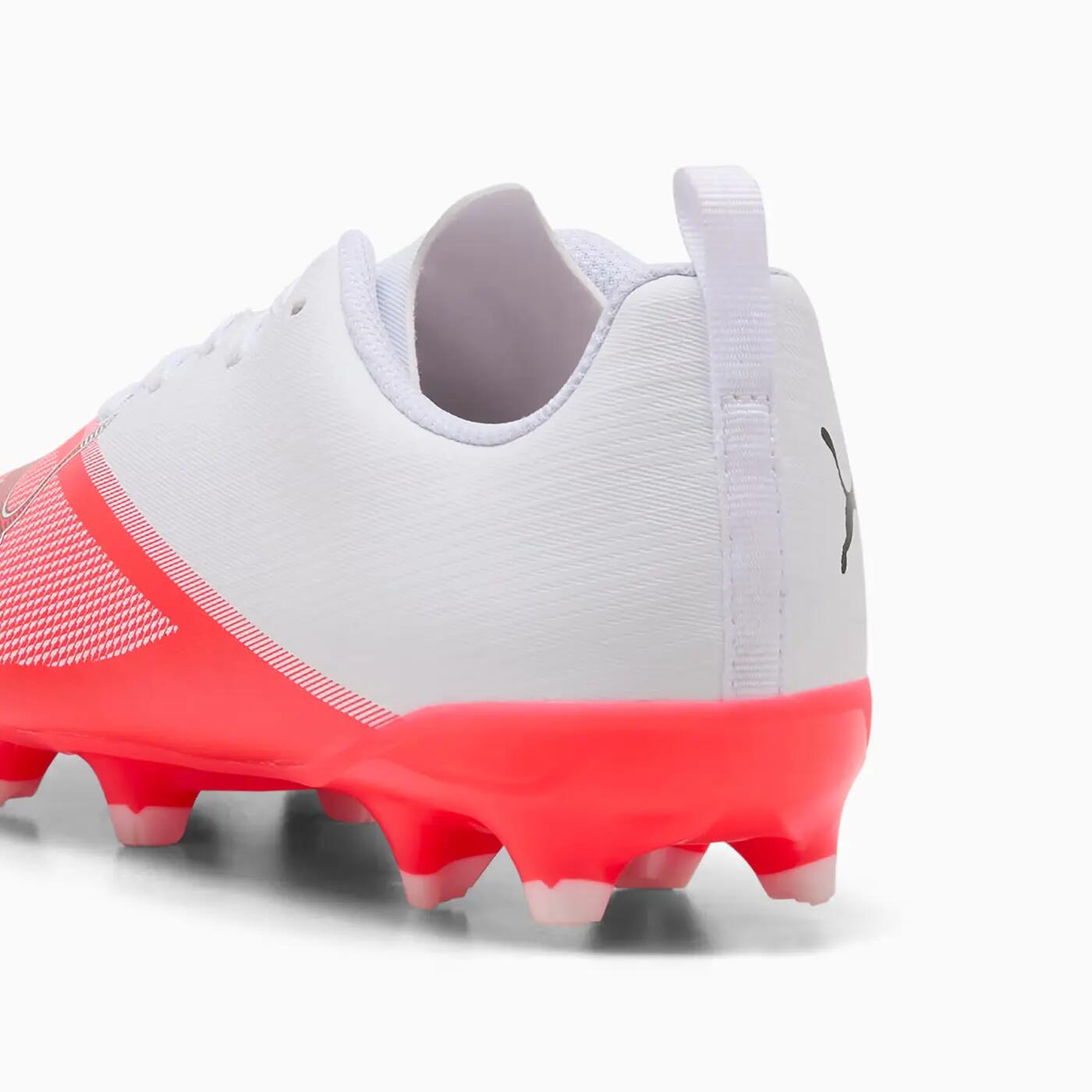 Puma Ultra 7 Play Fg Junior Weiß Und Rot 5/14