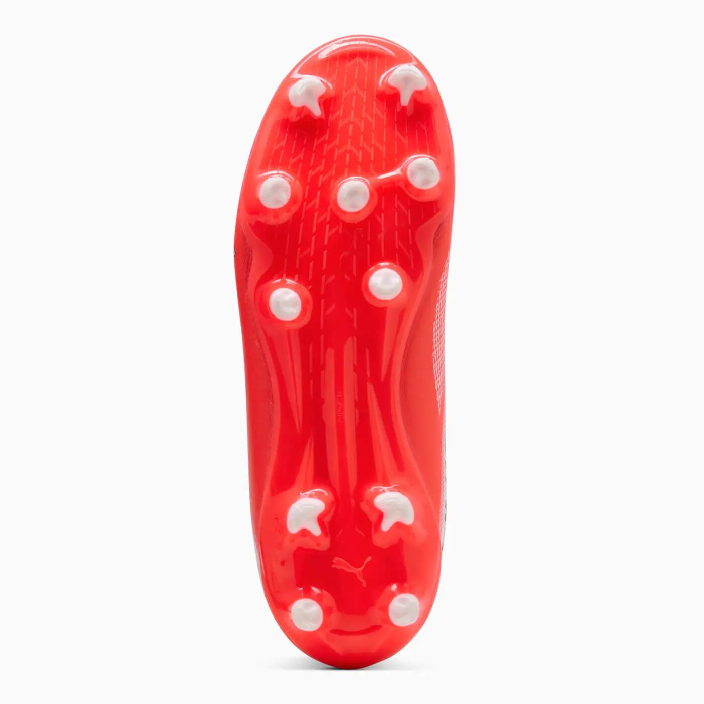 Puma Ultra 7 Play Fg Junior Weiß Und Rot 2/14