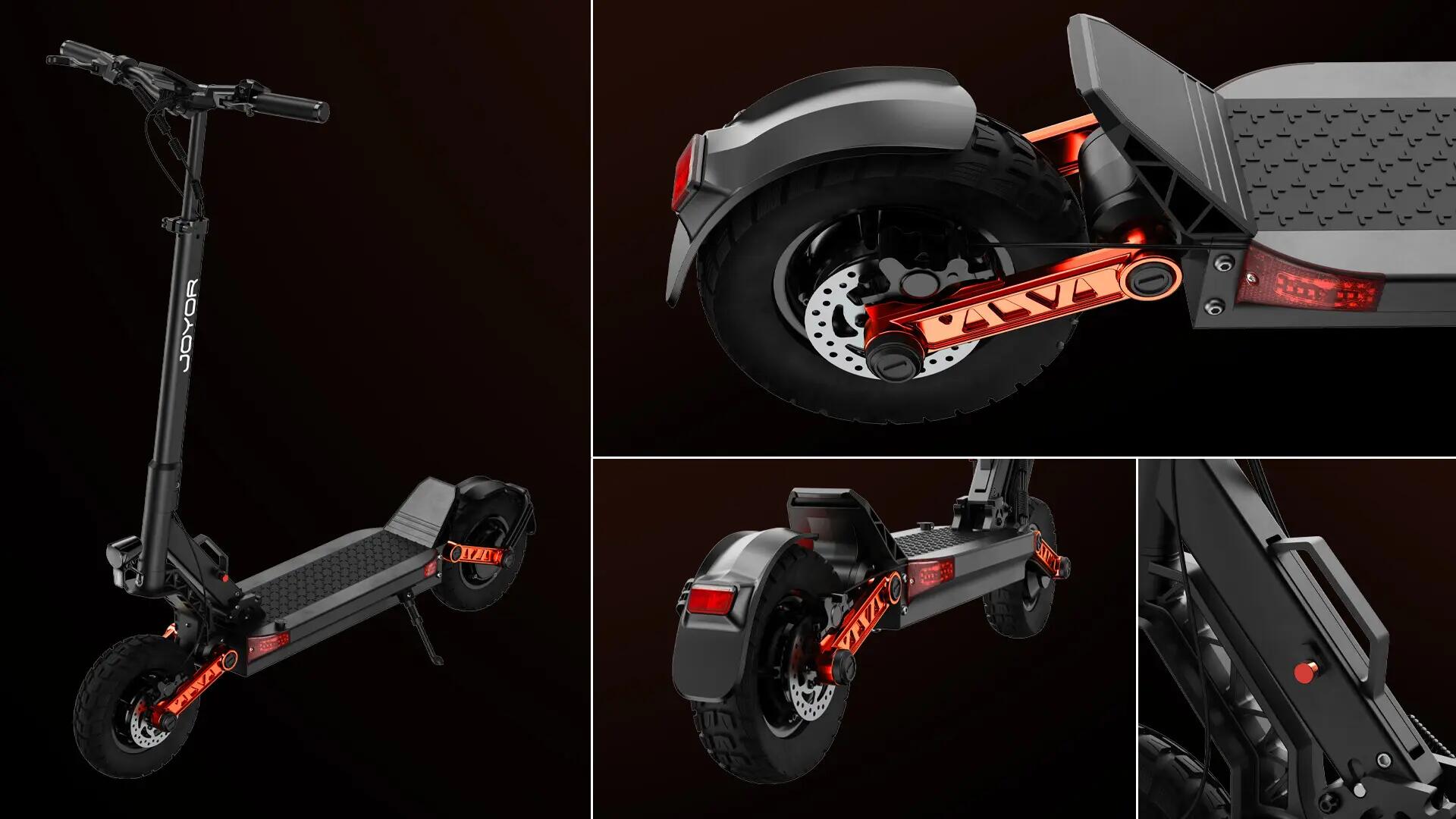 JOYOR S10-S-Z elektromos roller: hatótávolság és kényelem 9/14
