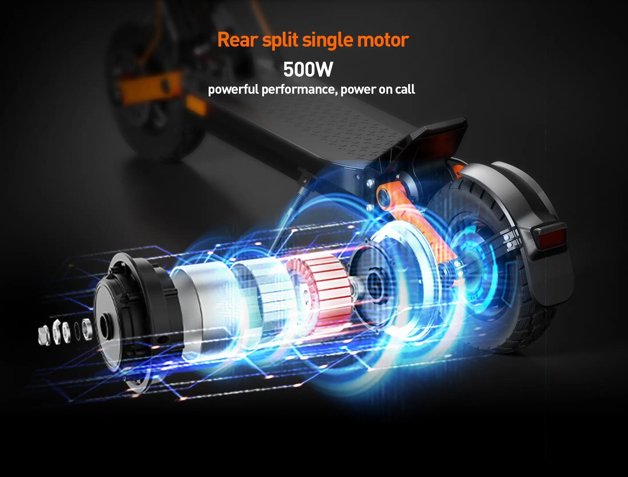 E-Scooter JOYOR S5 PRO ABE 500W 20 km/h 5/9