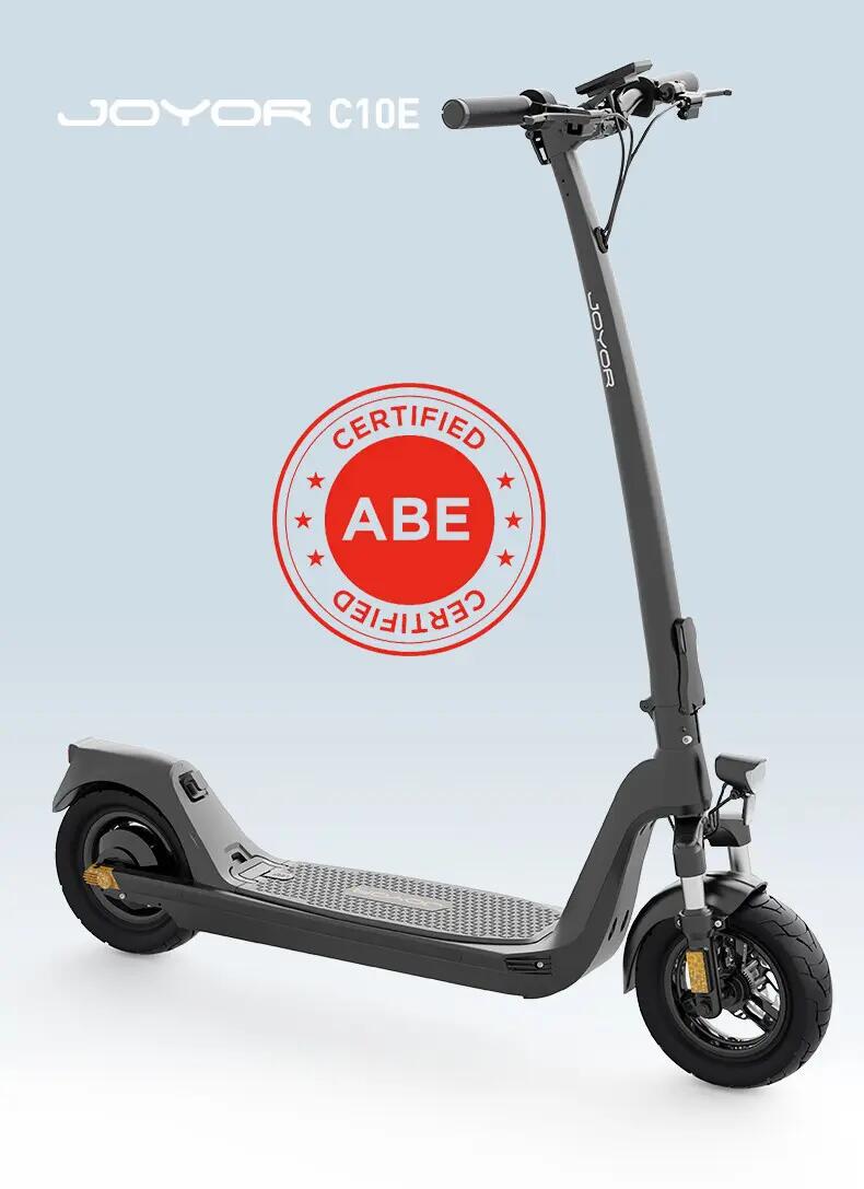JOYOR C10E ABE elektromos roller, kb. 60 km-t tud megtenni 6/13