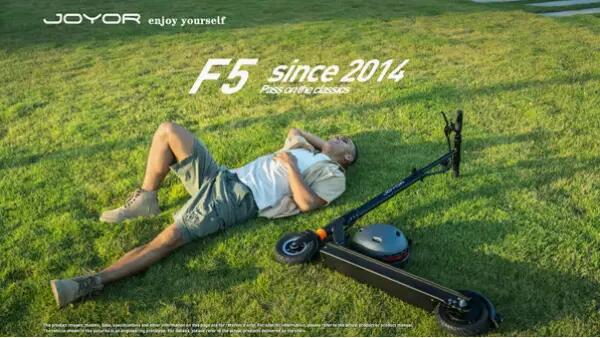 JOYOR F5 elektromos roller,  kb. 40-55 km hatótávolsággal 6/15
