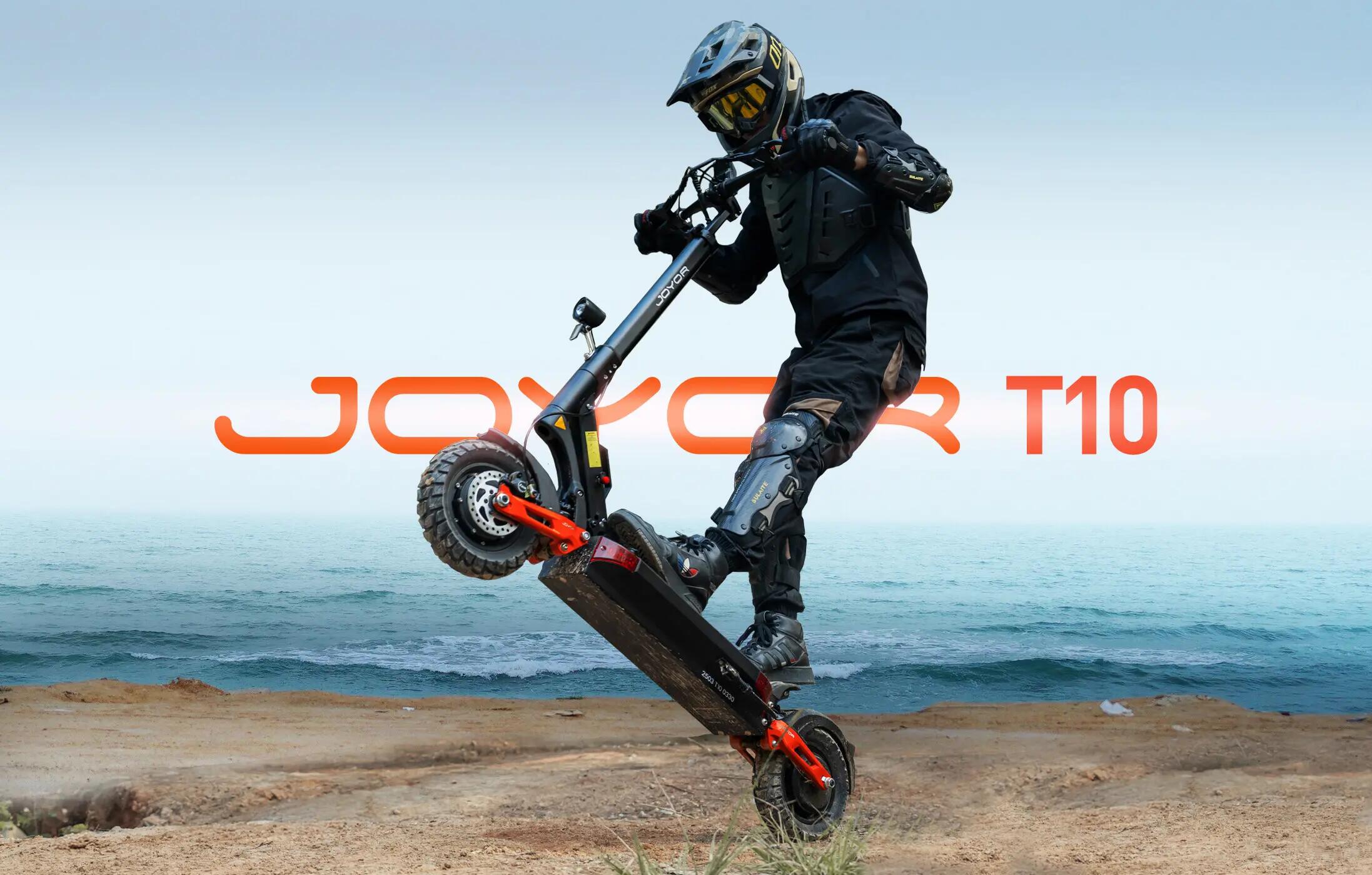 JOYOR T10 elektromos roller, hatótávolság és kényelem 7/14