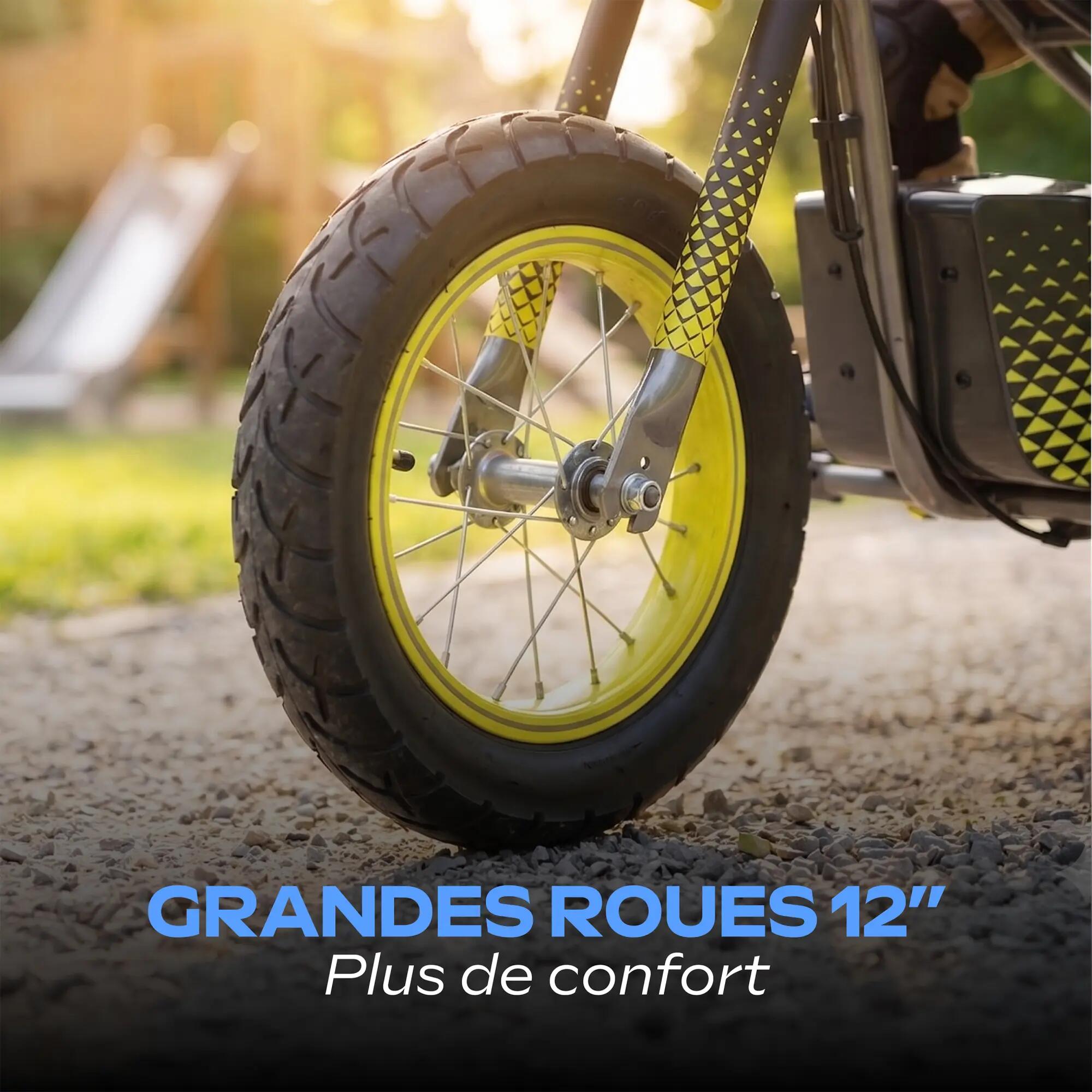Moto elettrica per bambini UrbanGlide BIKIDS 120 – 6 anni e + – Velocità 13km/h 5/7