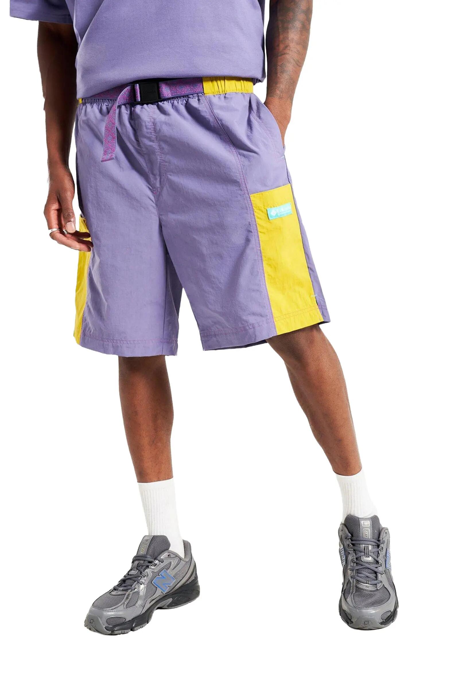 Columbia Pantalones Cortos Sequoia Grove Morado 3/5