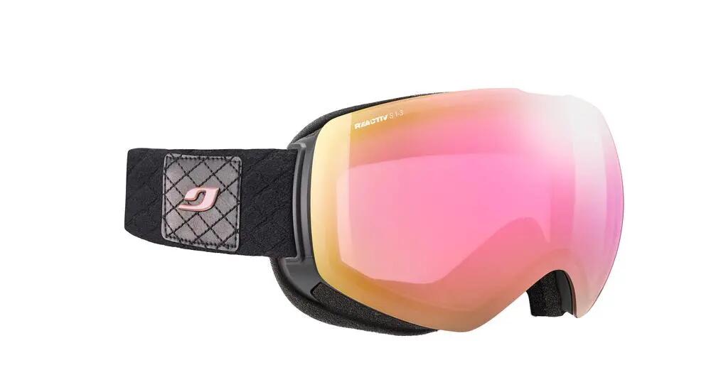 Masque de ski et de snowboard enfant et adulte - Noir / Rose SHADOW SPECTRON 1/7