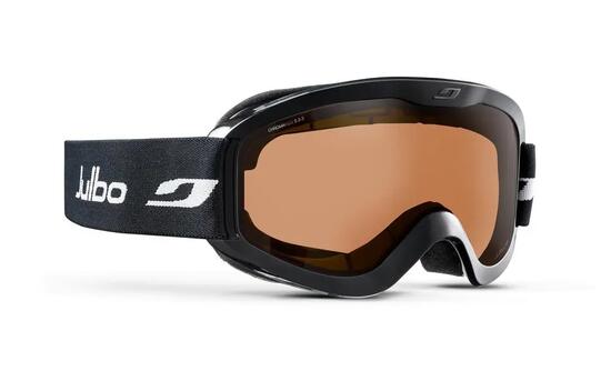 Masque de ski et de snowboard enfant et adulte - Noir PROTON ACÉTATE