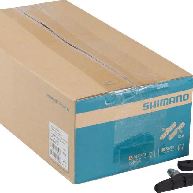 Shimano Deore LX M70T3 Brake Block Set with Nut (50 Pairs)