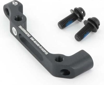Shimano 160mm disc remadapter voor vork-std
