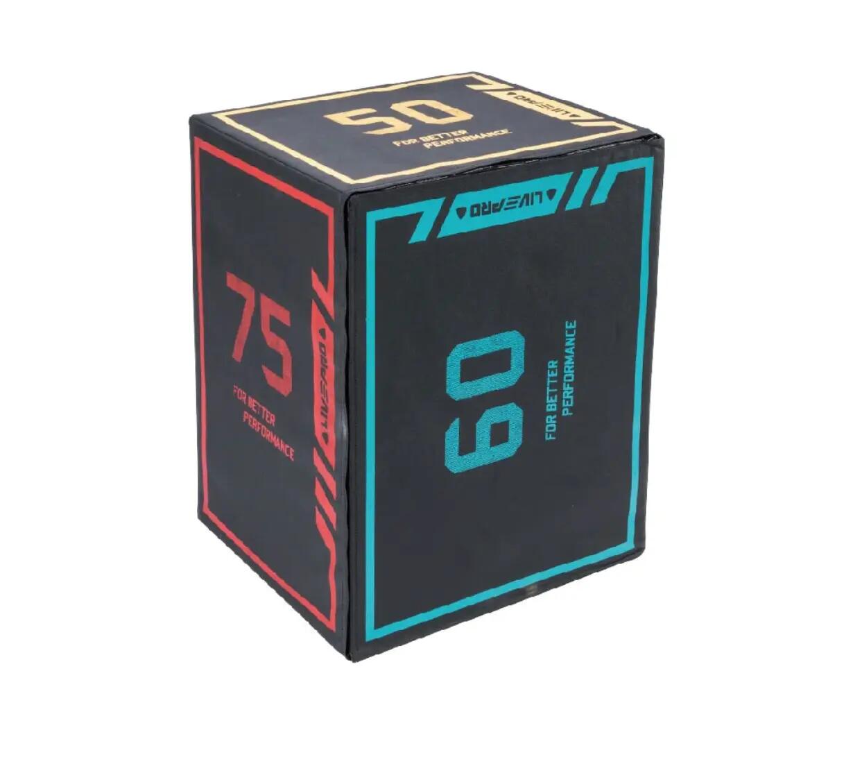 PLYO SPRUNGBOX MIT VERSCHIEDENE HÖHEN 1/5