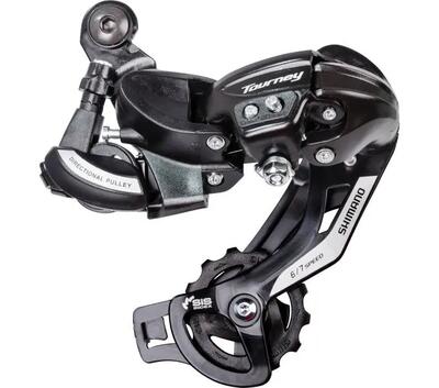 Shimano tourney tz500 6-speed achterderailleur voor fietsen