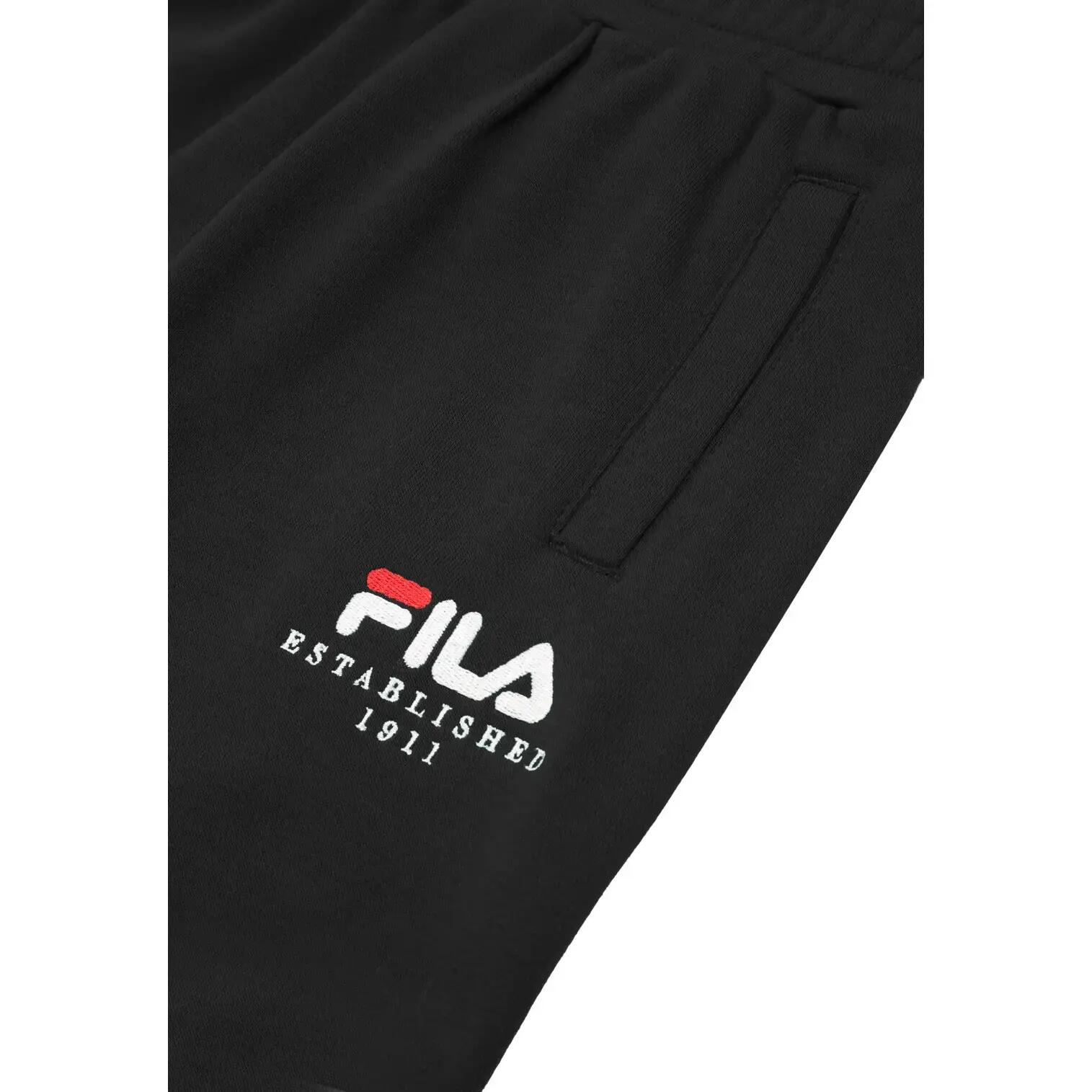 Pantatuta junior (french terry) fila nero 3/3
