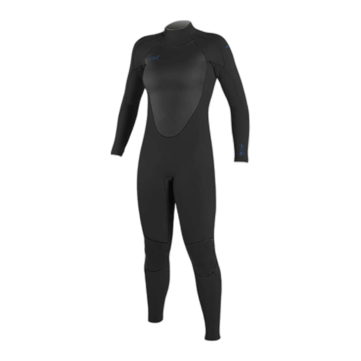 Muta da donna O'Neill Epic 5-4 con zip posteriore nera 2/2