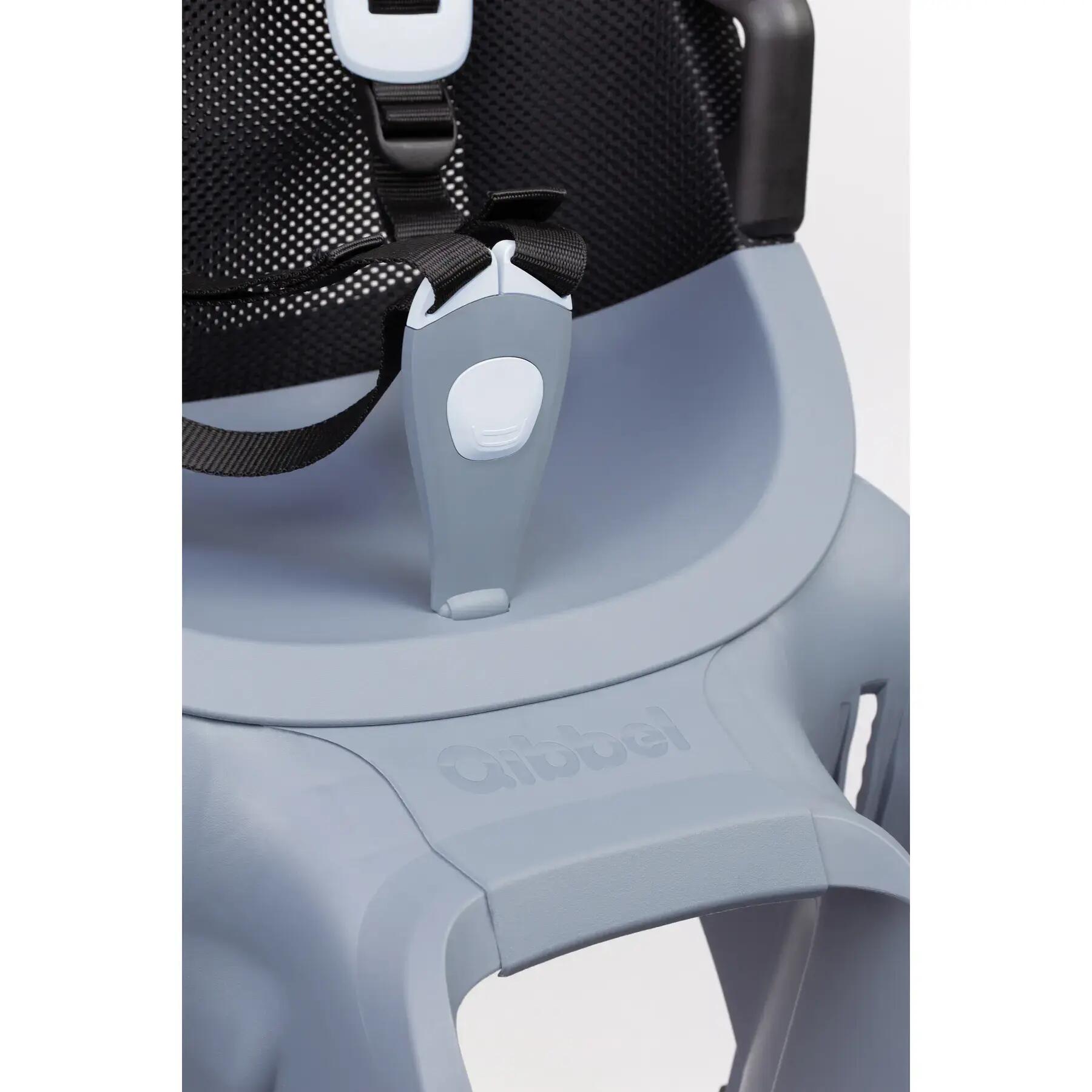 Siege enfant velo Qibbel Air Quickconnect Bleu Ocean - porte-bagages 2/6