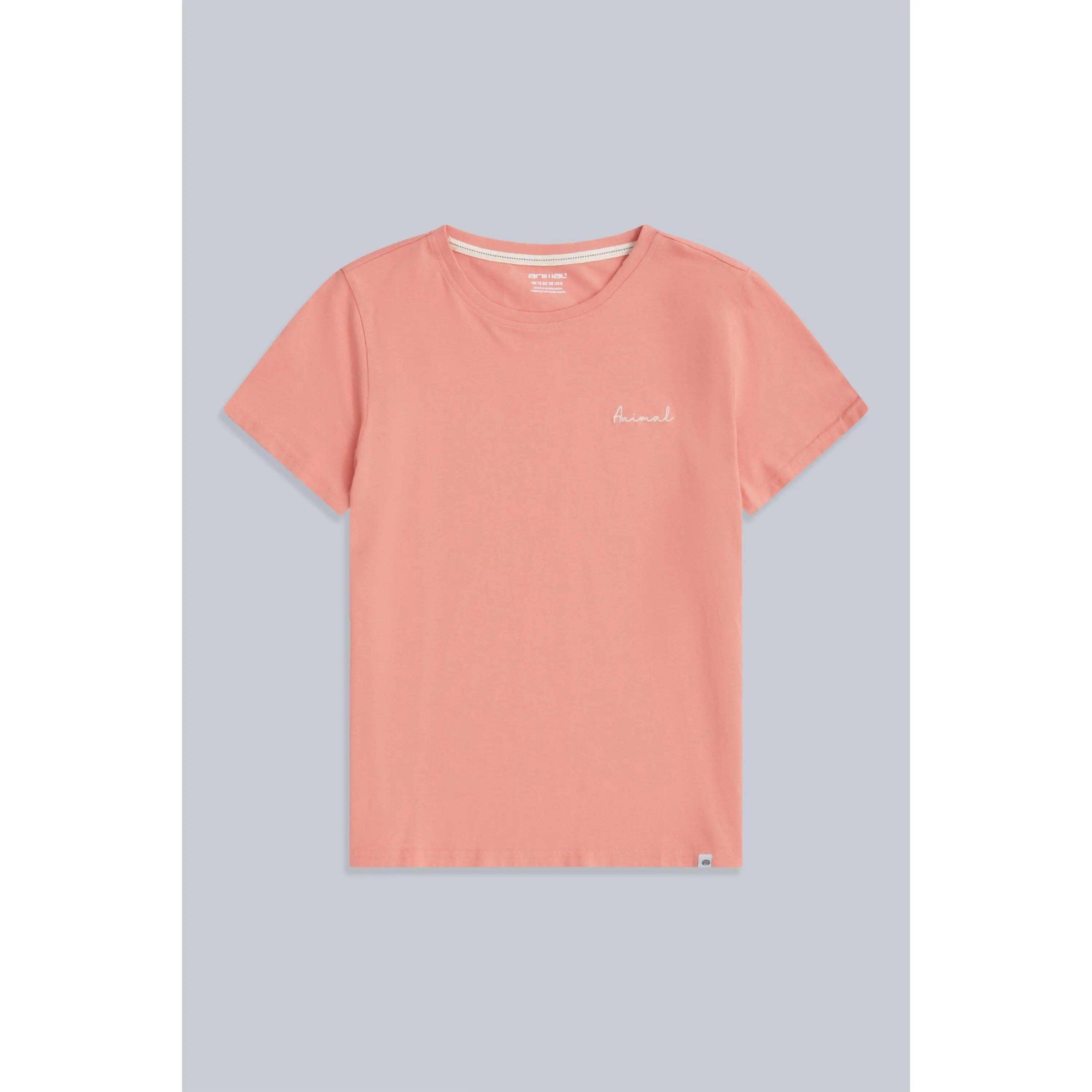 Animal Womens/Ladies Marina Logo Organic T-Shirt