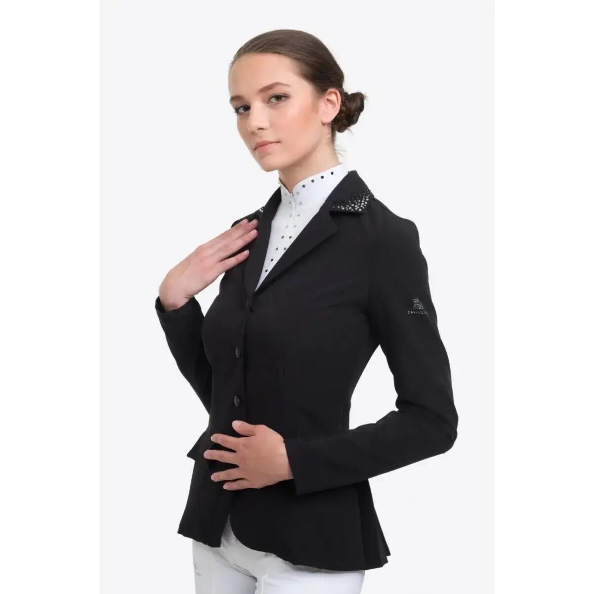 Veste équitation de concours équestre femme Cavalliera Diva purity 3/7