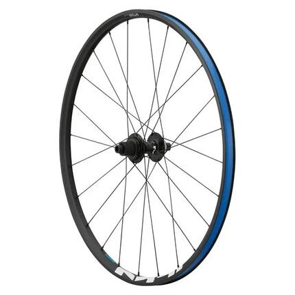 Roue de vélo VTT arrière pneu axe traversant 12-148 - largeur jante éxterieur 29