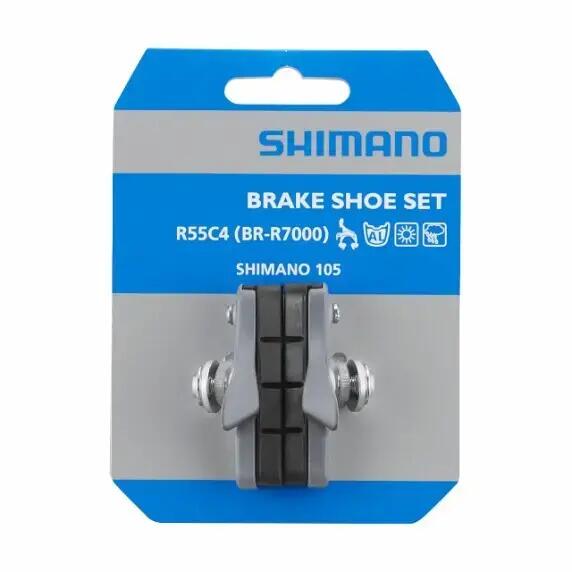 Conjunto de almofadas tipo cartucho Shimano R55C4 (x2) 2/2