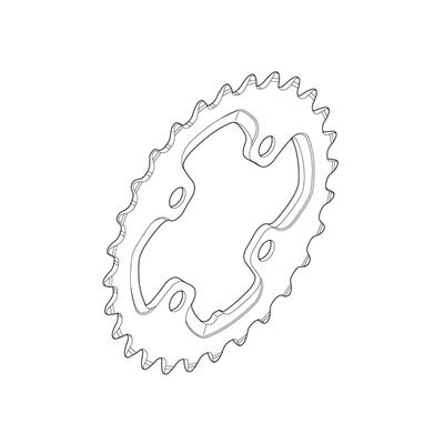 Tray shimano deore xt fc-m785