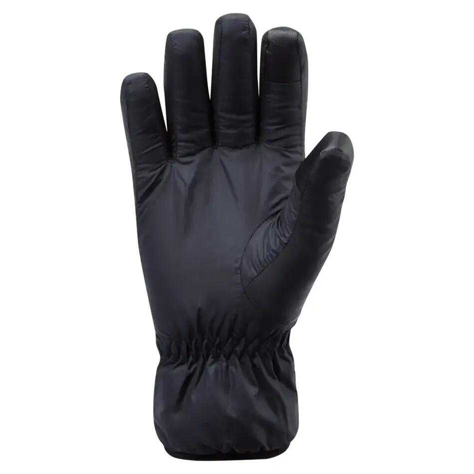 Guantes para mujer Montane Respond negros, corte anatómico, palma reforzada 2/2