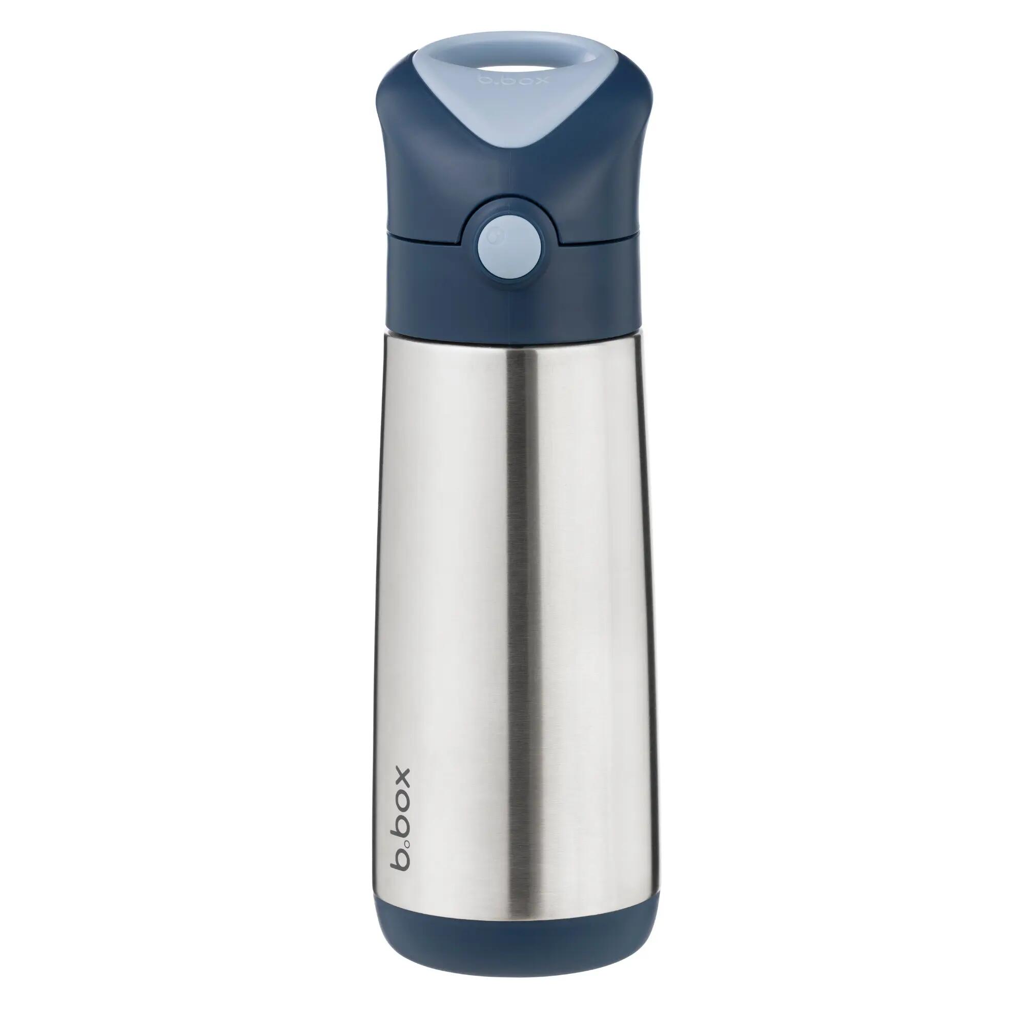 B.BOX Termoska na pití s brčkem 500 ml - midnight