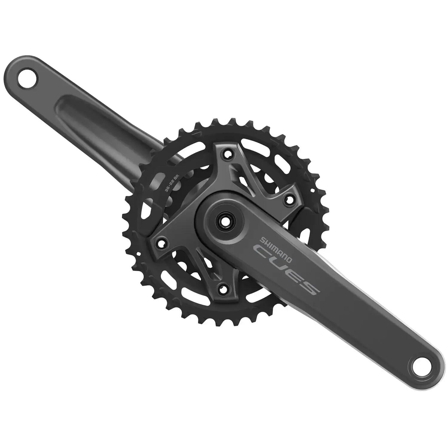 Guarnitura doppia Shimano Cues FC-U6000-2 9/10/11V 2/2