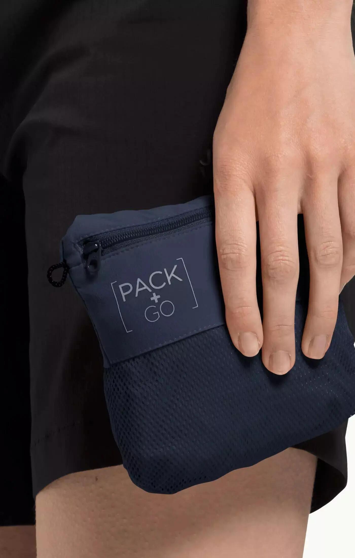 Pantaloncini Donna Jack Wolfskin Pack & Go Blu Navy 6/6