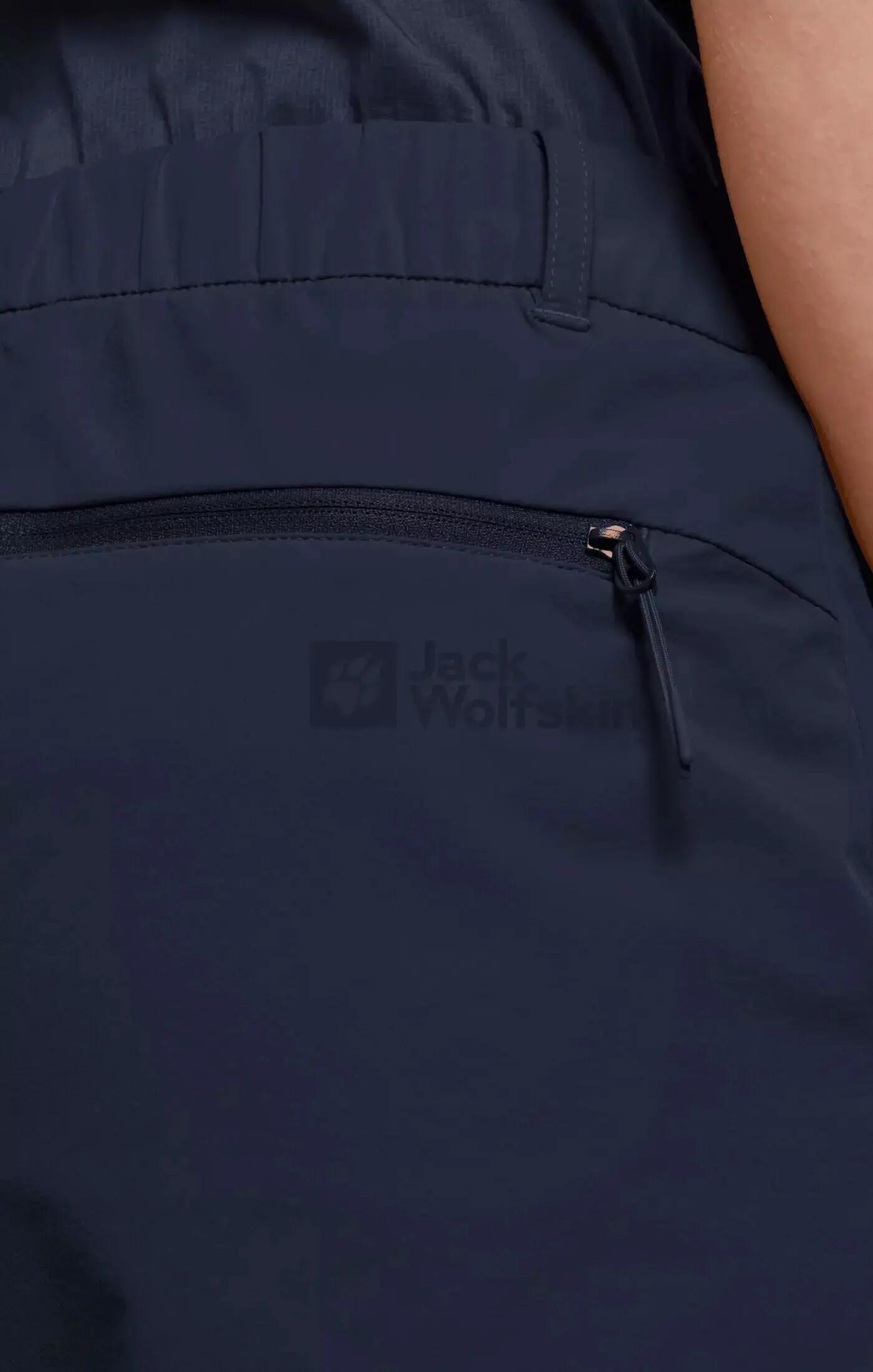 Pantaloncini Donna Jack Wolfskin Pack & Go Blu Navy 4/6