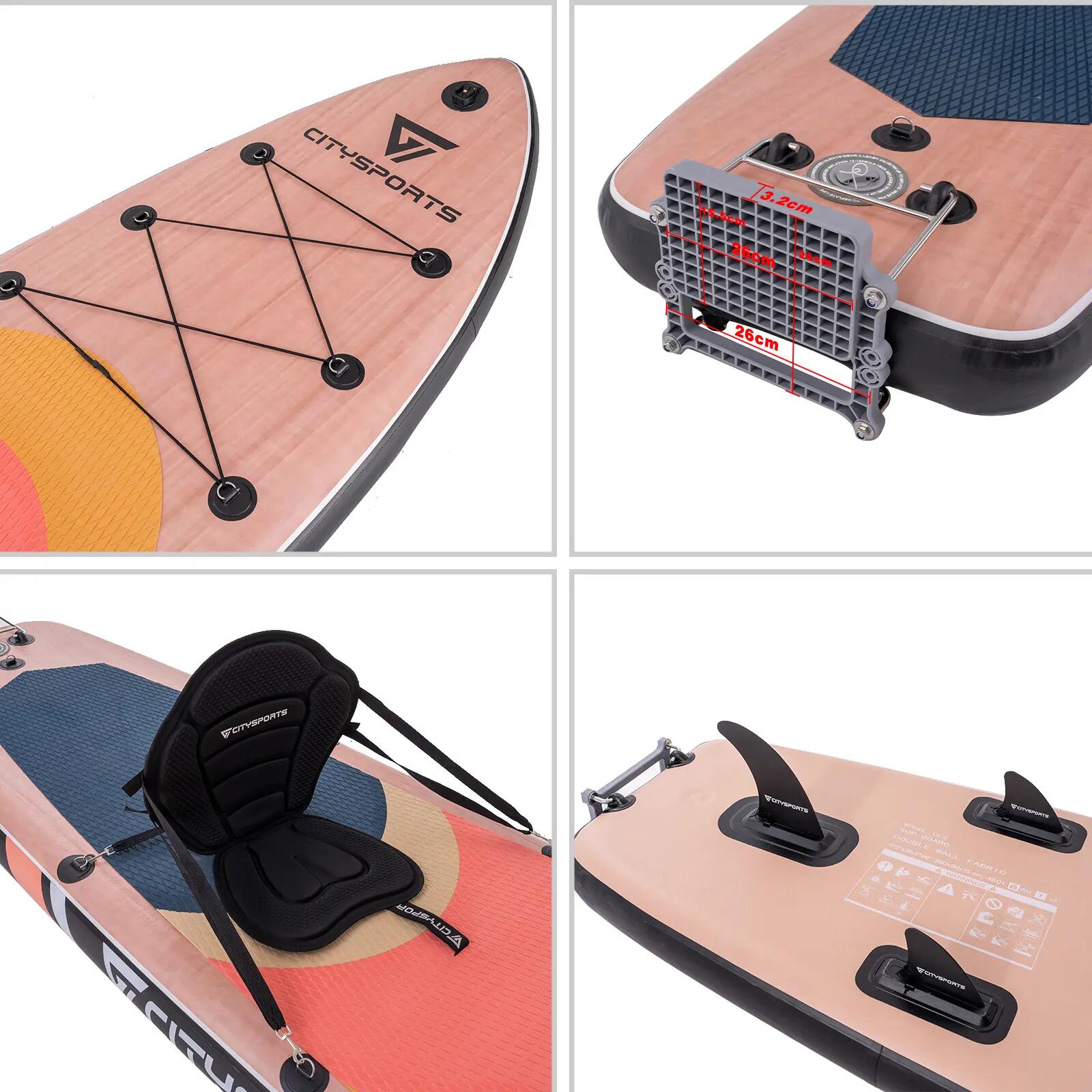 SUP Board, Stand-up Paddle Inflable, CL2, Soporte para fuente de alimentación 3/11