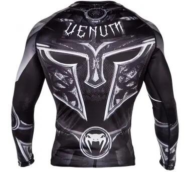 Camiseta de manga larga Venum Gladiator 3.0 para hombre, color negro, talla M. 4/5
