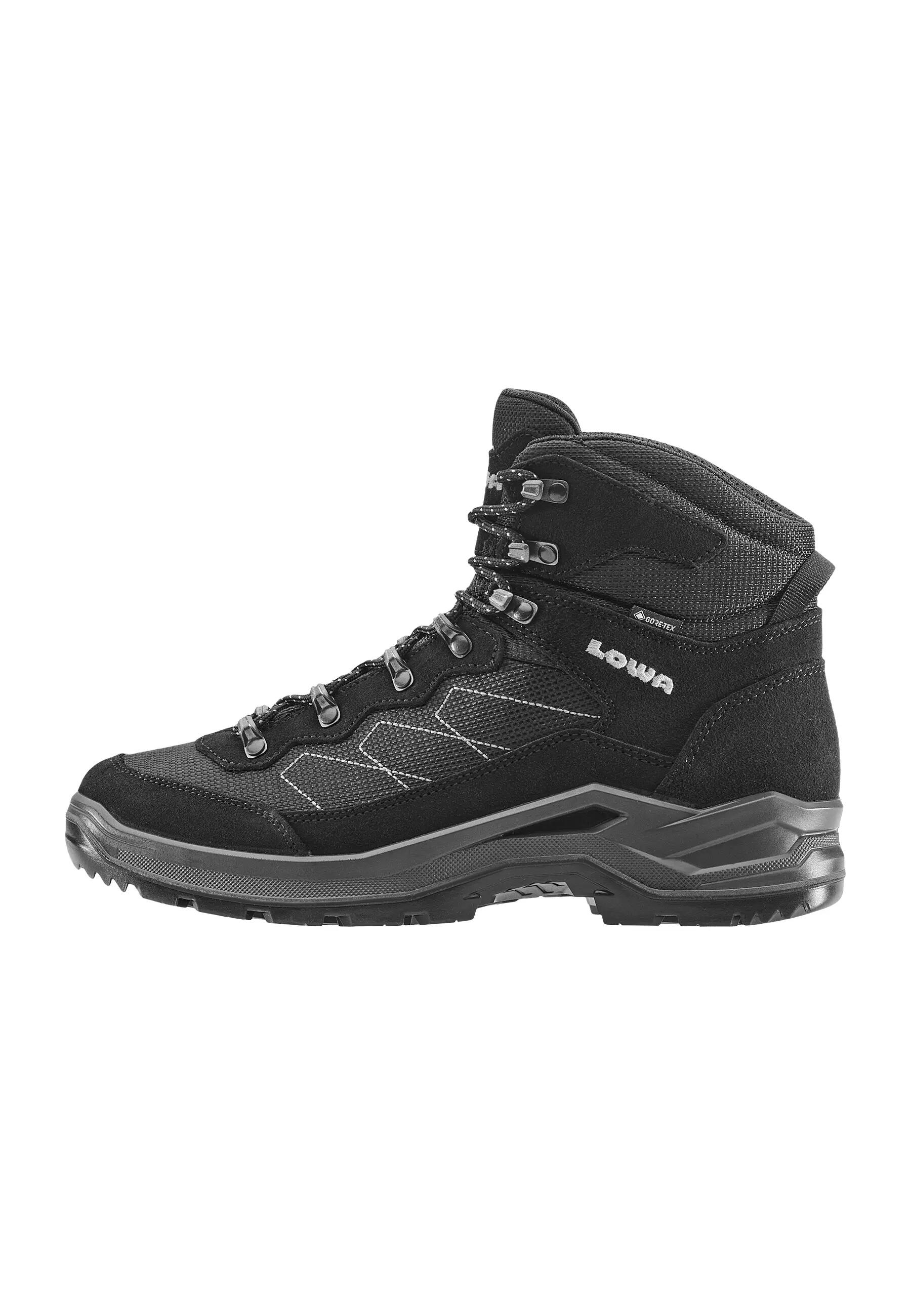 LOWA 311529 TAURUS PRO GTX  MID Herren Wanderstiefel Outdoor Goretex Schwarz 5/7