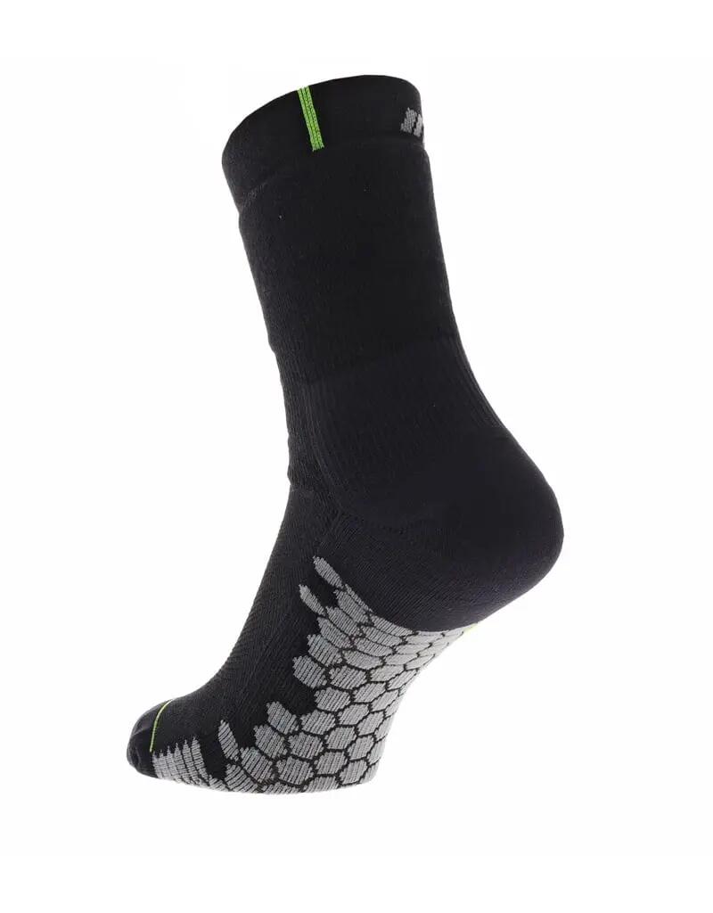 Thermo Outdoor Sock High Gris/Noir Chaussettes de course High 2/3
