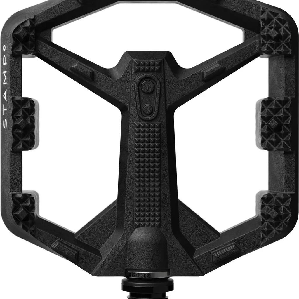 Pair of Crankbrothers Stamp 0 Composite Black Flat Pedals