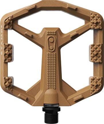 Set platte pedalen Crankbrothers Stamp 0 Composite, bruin