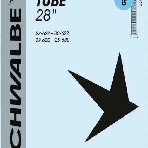 Schwalbe Tube 15 700 mm Inner Tube with Schwalbe Clik Valve 60 mm