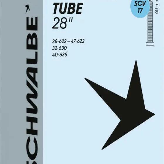 Schwalbe Tube 17 Inner Tube, 700 mm, Schwalbe Clik Valve, 60 mm