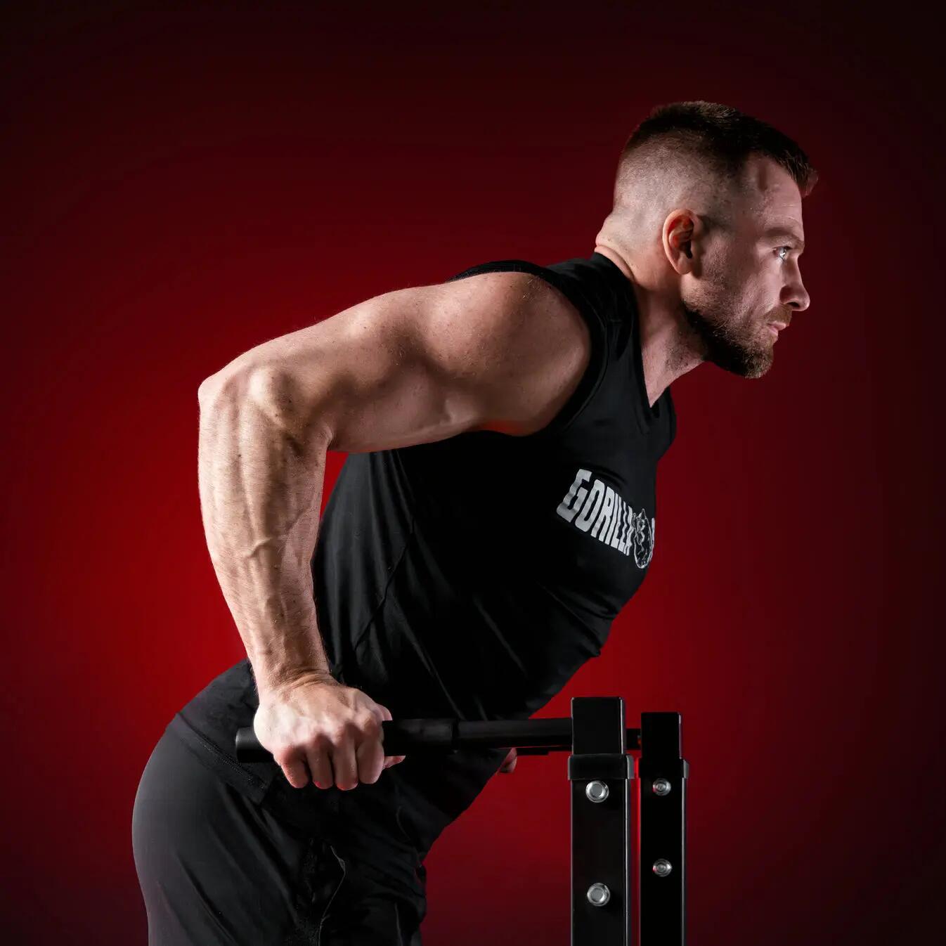 Dip Station - Zwart - Krachtstation - Belastbaar tot 150 kg 6/7