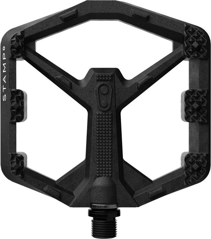 Coppia di pedali piatti Crankbrothers Stamp 0 Composite neri 2/4