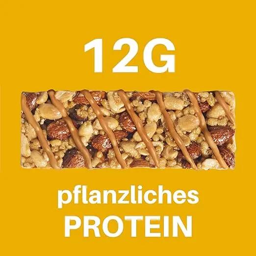 BE-KIND PROTEIN Riegel Caramel Nut 12x50g Snack für Sport Fitness & Outdoor 4/4